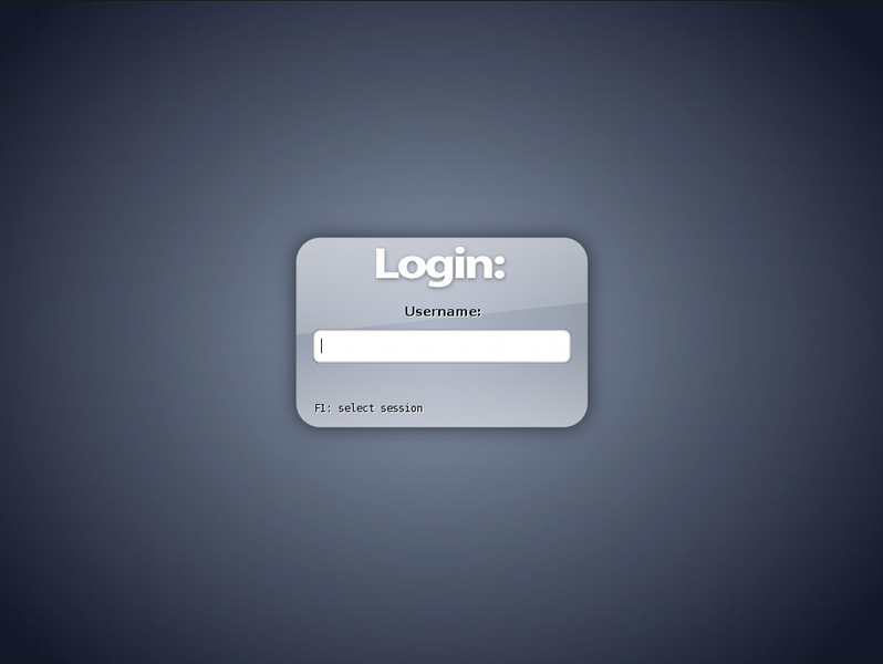 scelta login